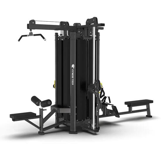 Pro Series Fitness Tech 4-positie multistation met verstelbare katrollen