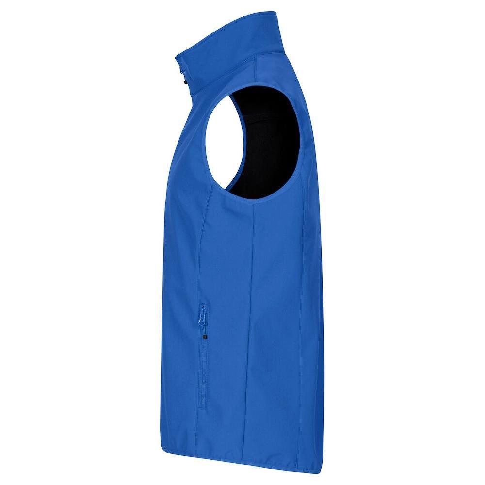 Mens Classic Soft Shell Jacket (Royal Blue) 3/4