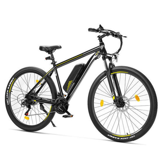 Vélo Électrique VTC 250W Autonomie 65km Suspension 80mm 21 Vitesses U1 29