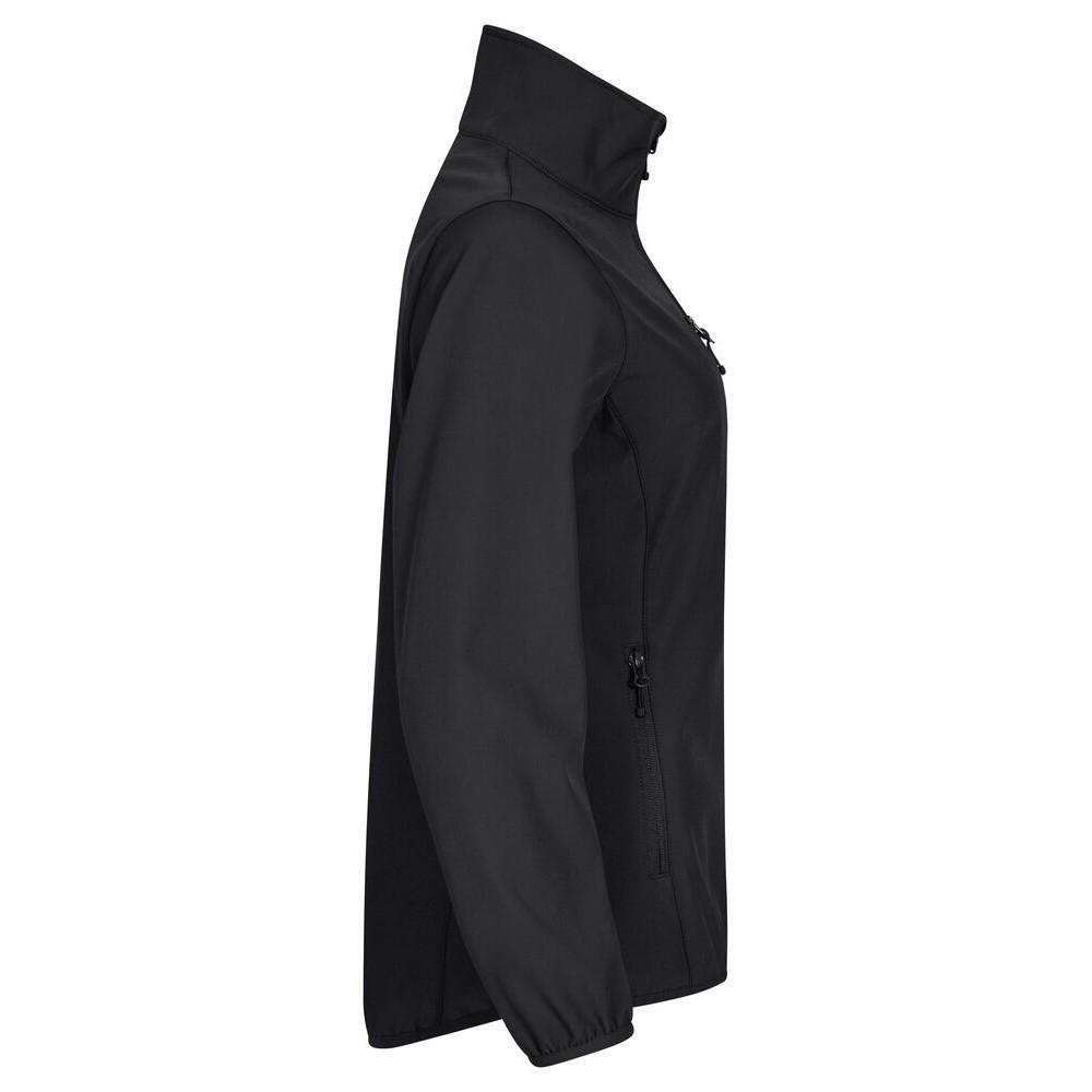 Giacca Soft Shell Donna Clique Classic Nero 3/4