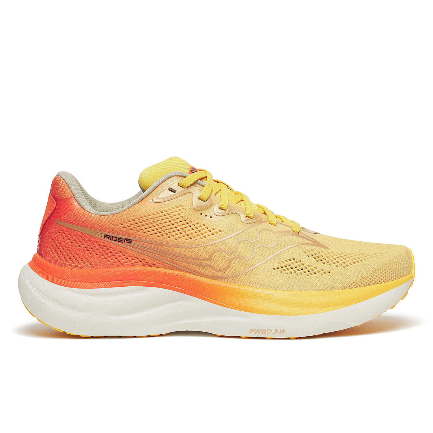 Buty biegowe Saucony Ride 19 Żółte