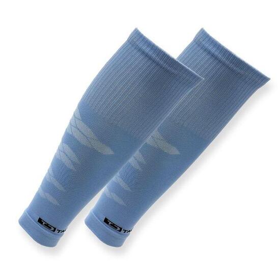 Chaussettes de football footless techniques - bleu ciel