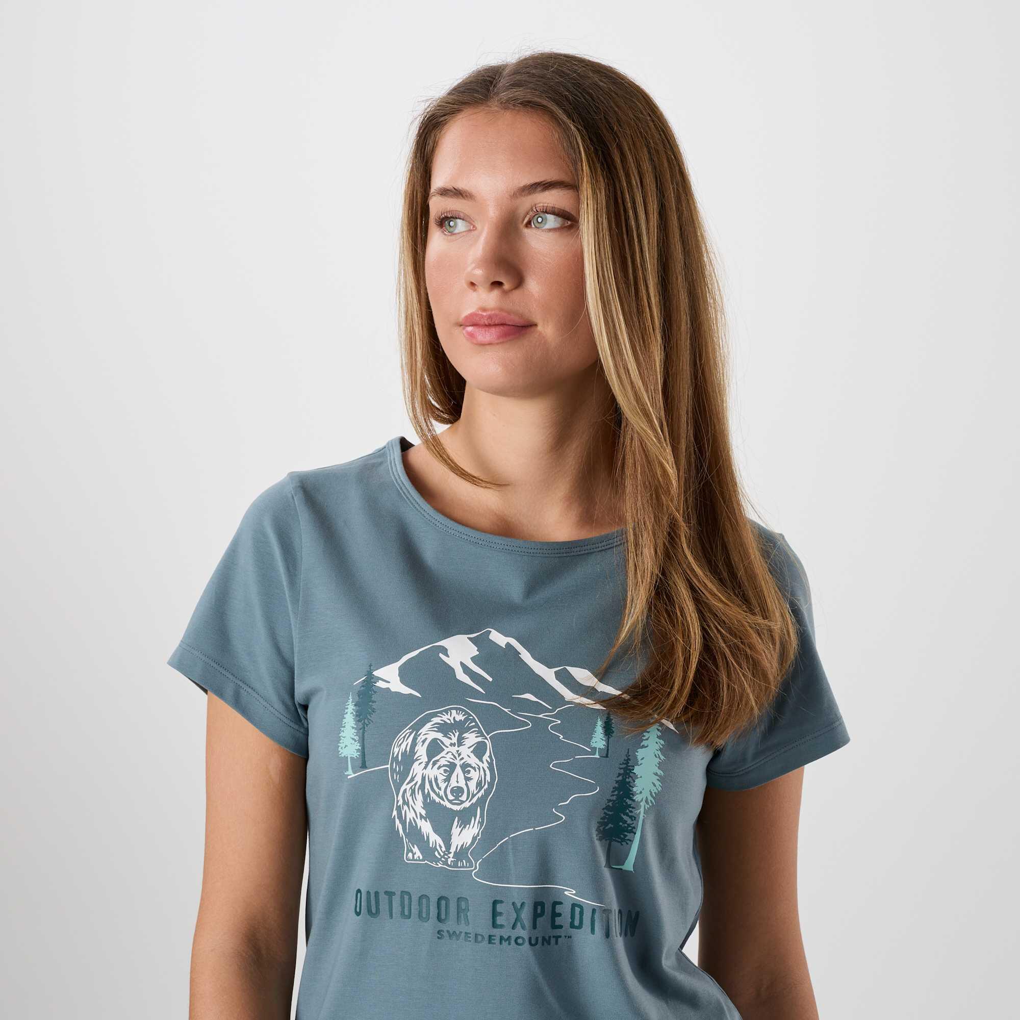 T-shirt sport femme manches courtes Forest Tee 5/6
