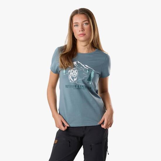 T-shirt sport femme manches courtes Forest Tee