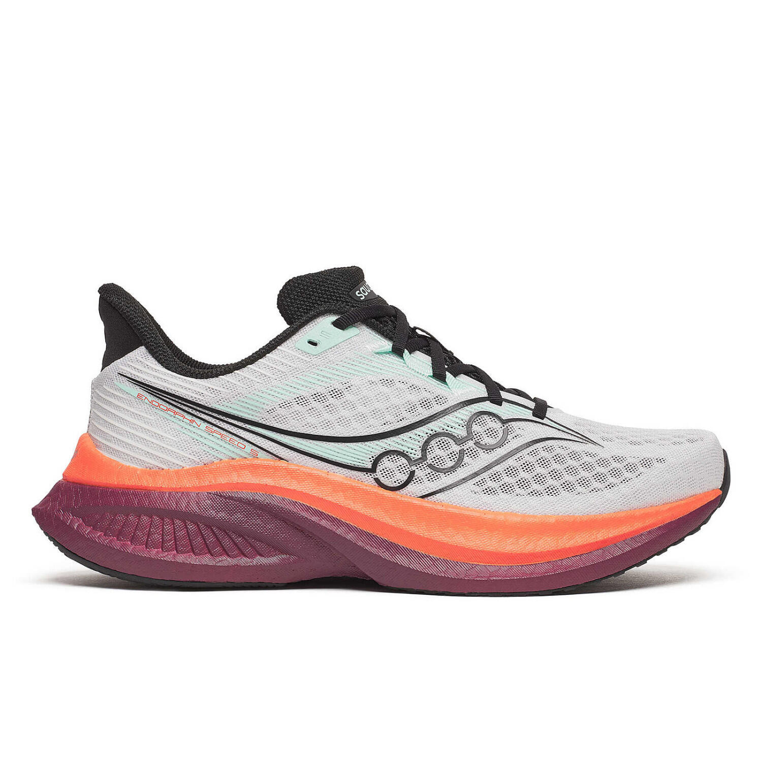 Buty biegowe Saucony Endorphin Speed 5 Biały/Czerwony