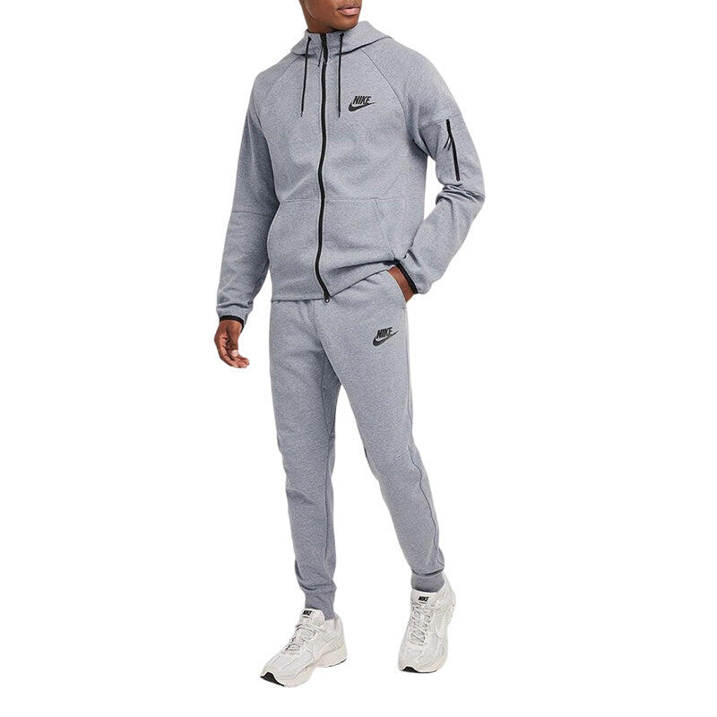 Pantatuta uomo (fleece) nike grigio 6/6