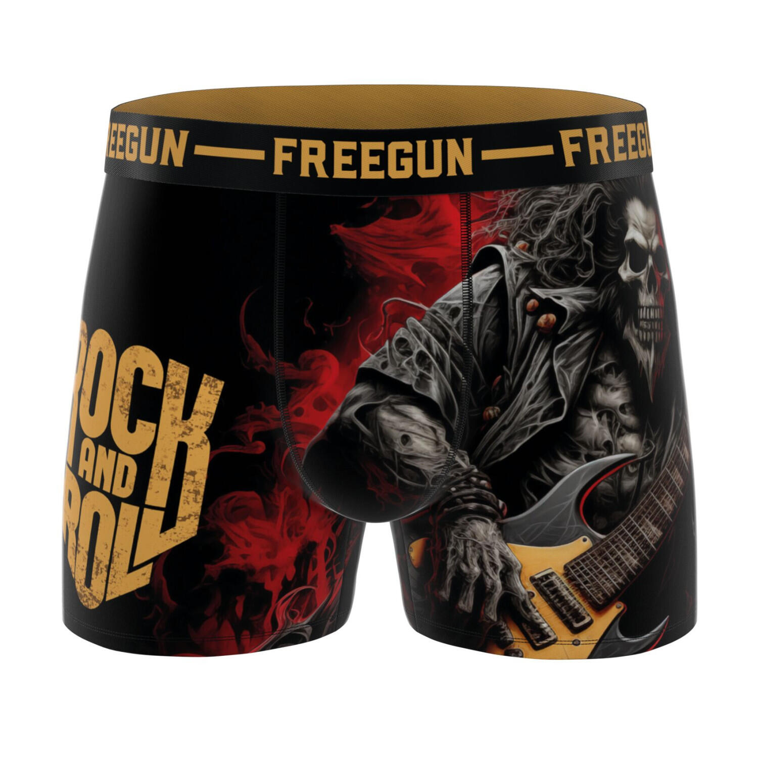Lot de 4 boxers homme Heavy Rock 2/5