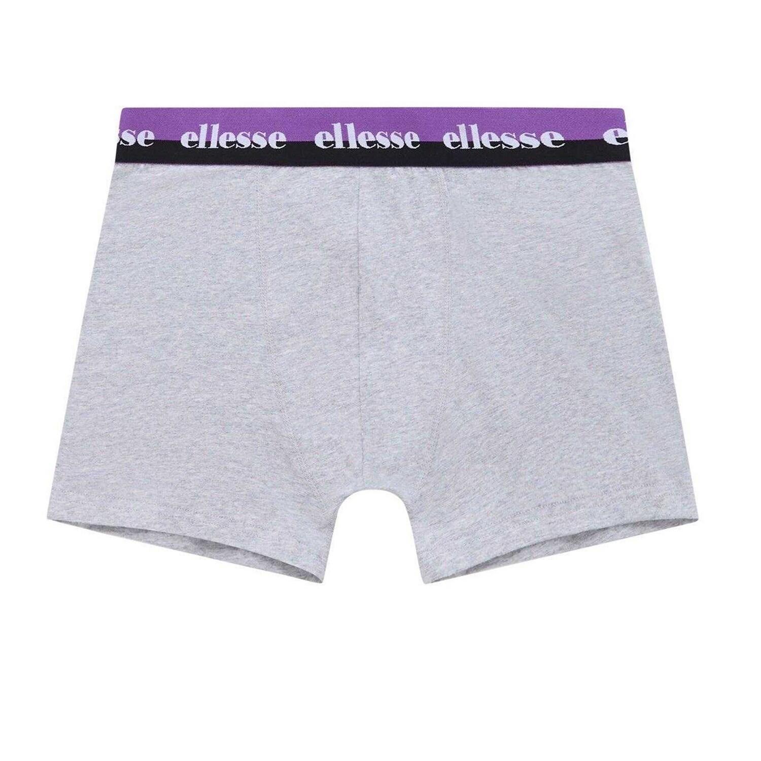Boxers MUXEL788 Homme (Gris / Noir / Violet) 3/4