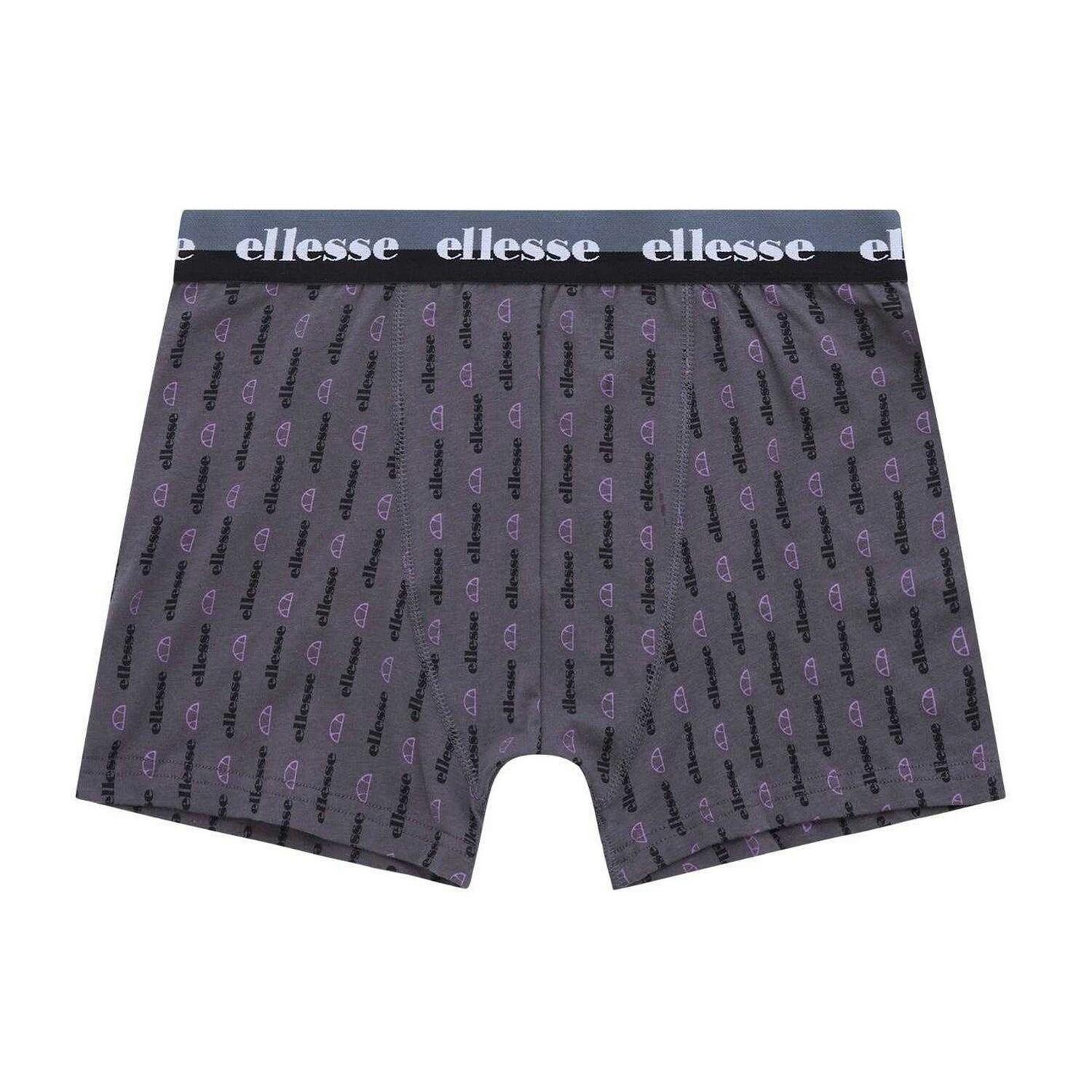 Boxers MUXEL788 Homme (Gris / Noir / Violet) 2/4