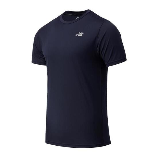 New Balance Core Run T-shirt voor Heren - Marineblauw