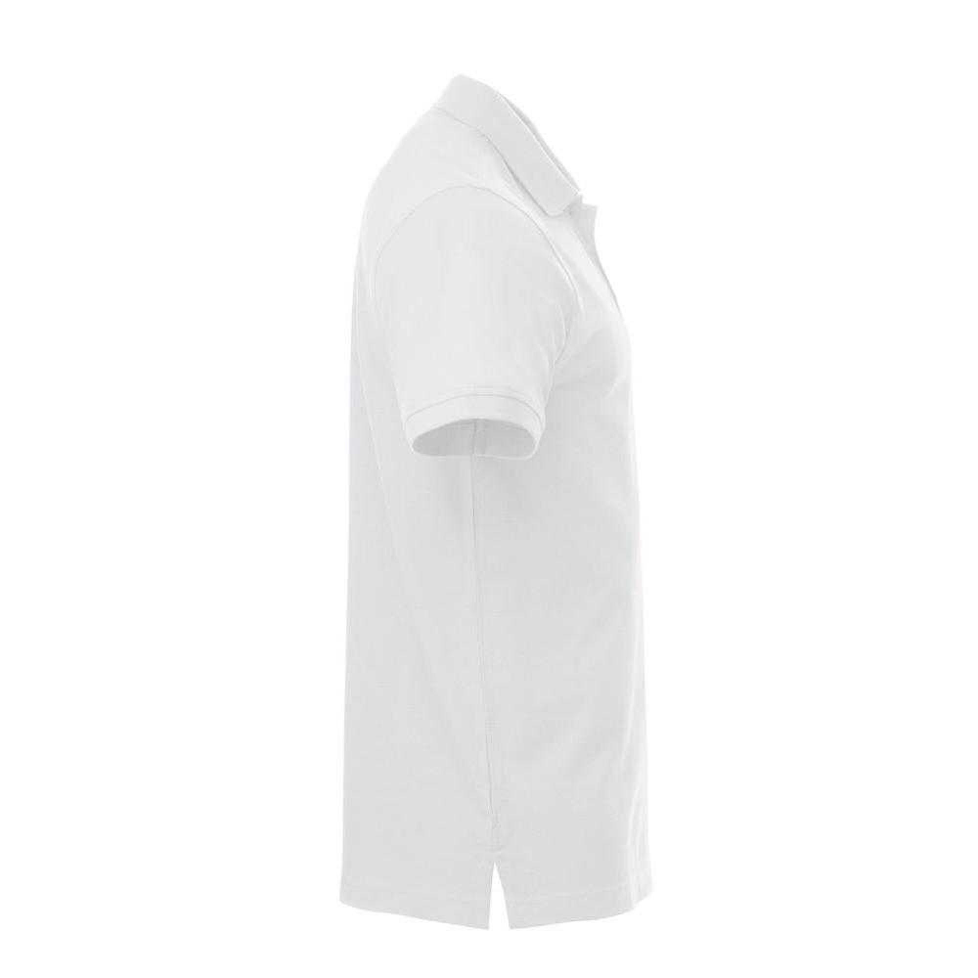 "Classic Lincoln" Poloshirt für Herren Weiß 3/3