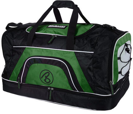 BRUBAKER Big Base - Torba sportowa 90L czarno-zielona
