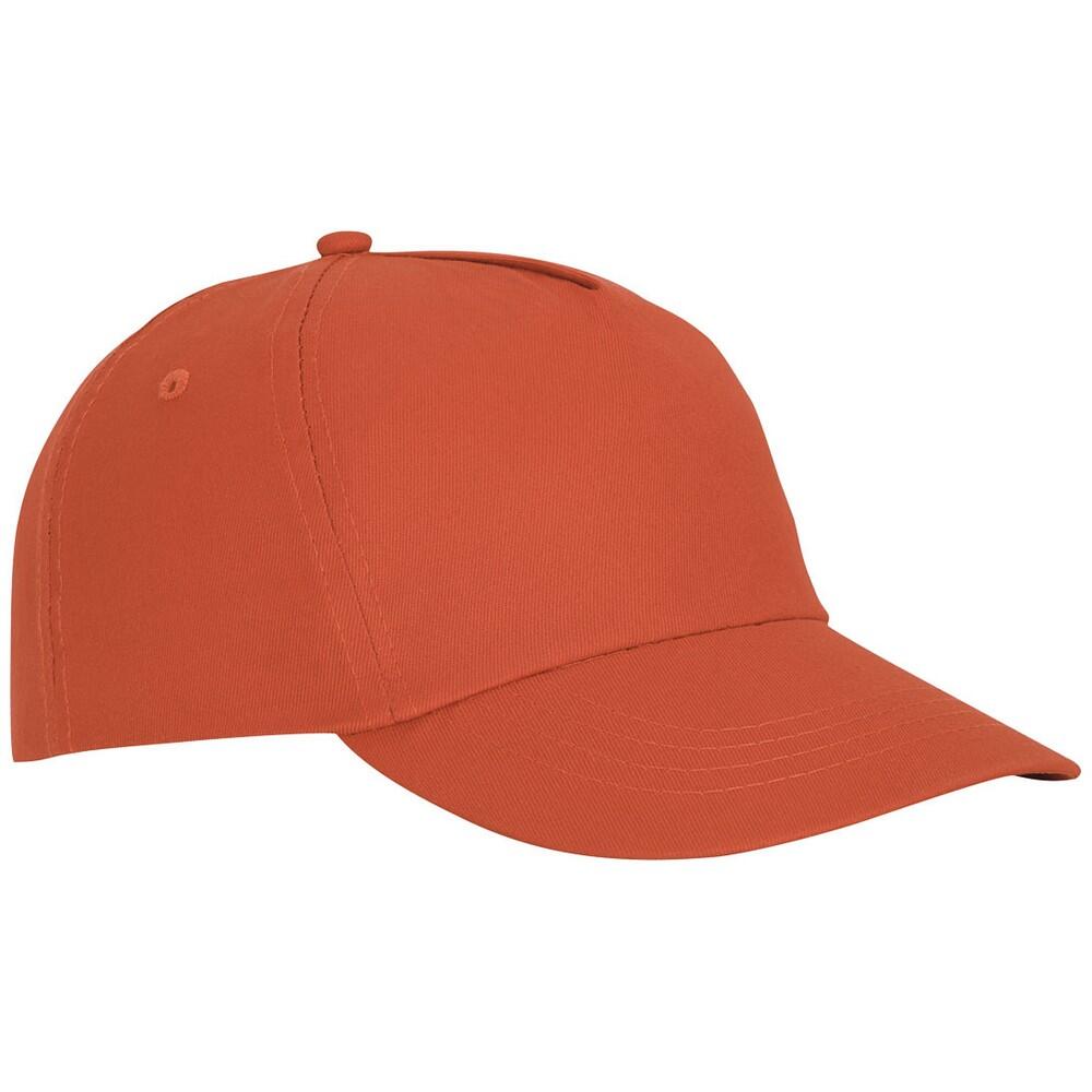 Cappellino A 5 Pannelli Con Visiera Bullet Feniks Arancio 4/4