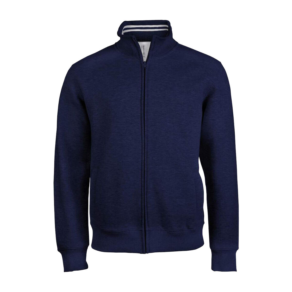 Fleece Jacke Herren Marineblau 2/2