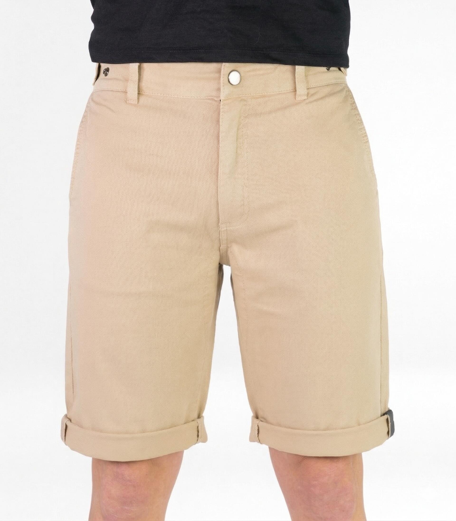 Short de cyclisme urbain Rotterdam Beige Homme 4/7
