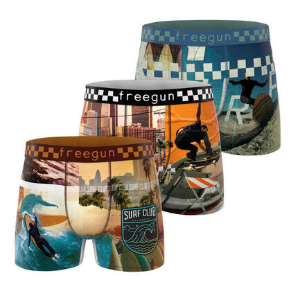 Lot de 3 boxers enfant California Vibes