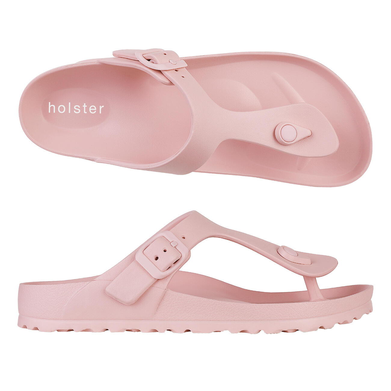 HOLSTER Holster Coastal - Vegan Slides - Podologisch Goedgekeurd Slipper - Roze 3/6