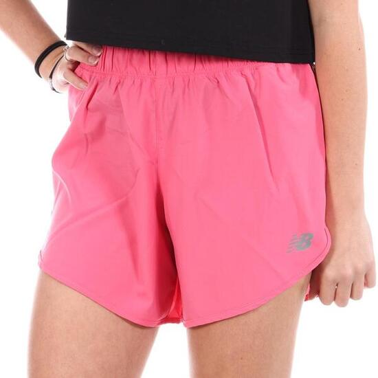 Short Rose Femme New Balance Sport