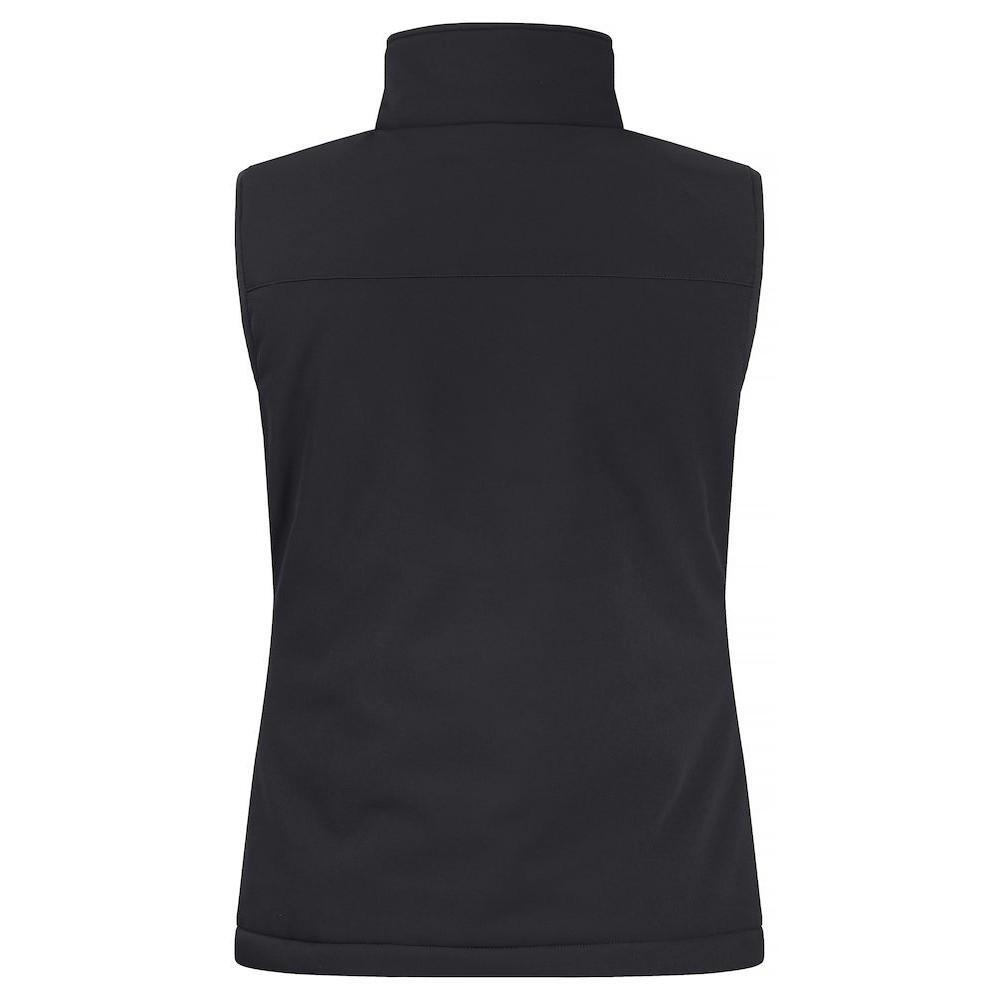 Weste SoftshellPanele für Damen Schwarz 2/6