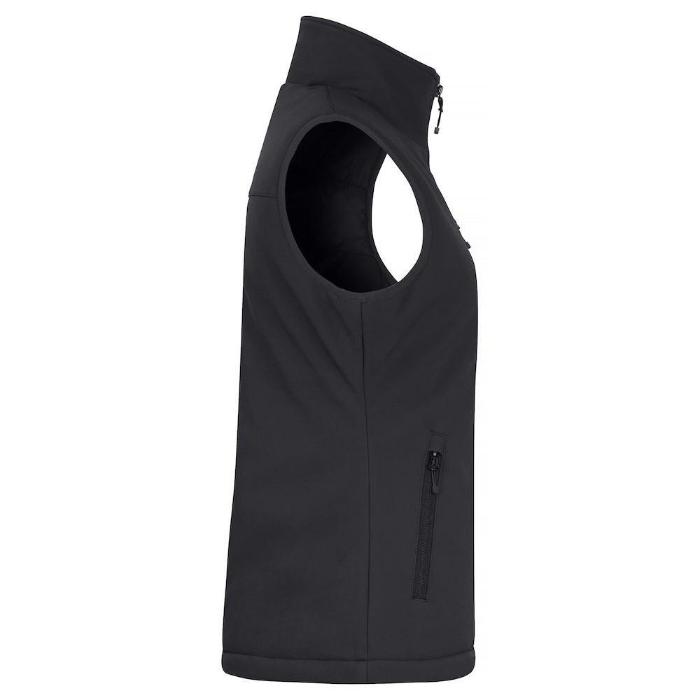 Weste SoftshellPanele für Damen Schwarz 4/6