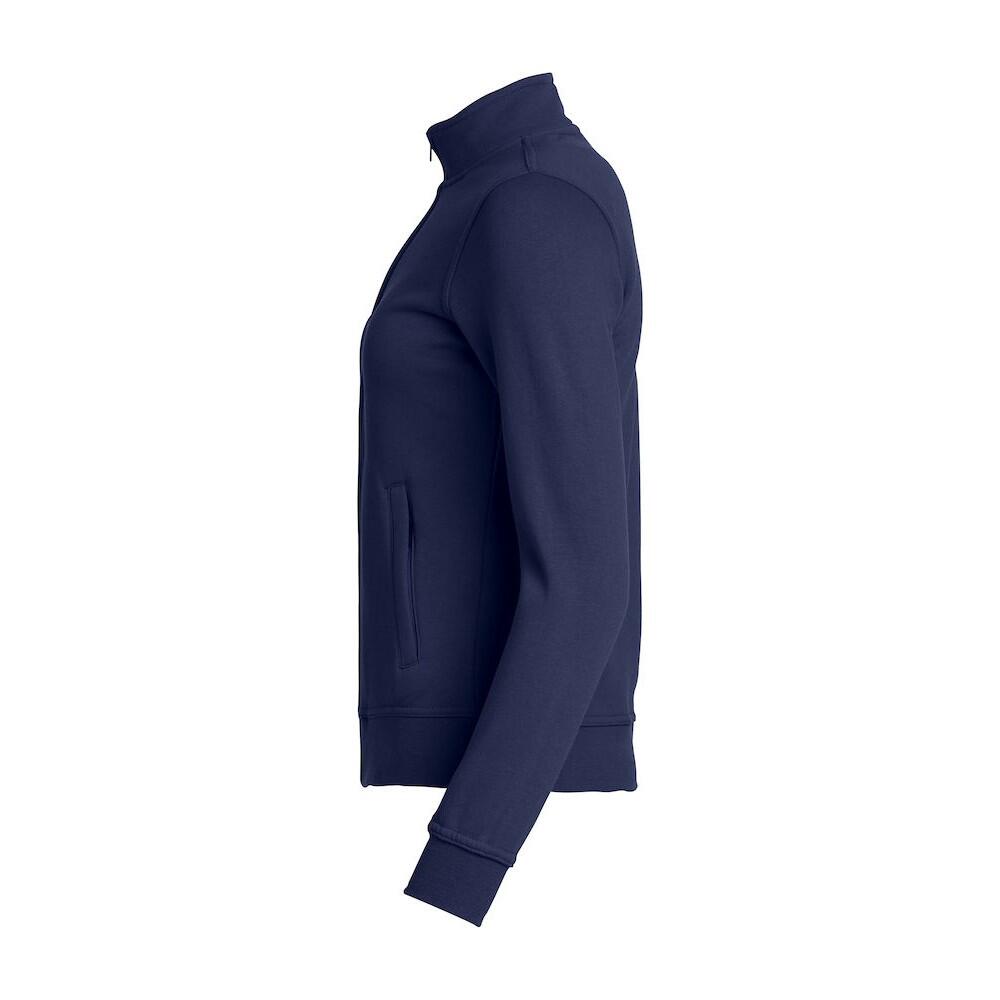 Womens/Ladies Basic Jacket (Dark Navy) 3/4