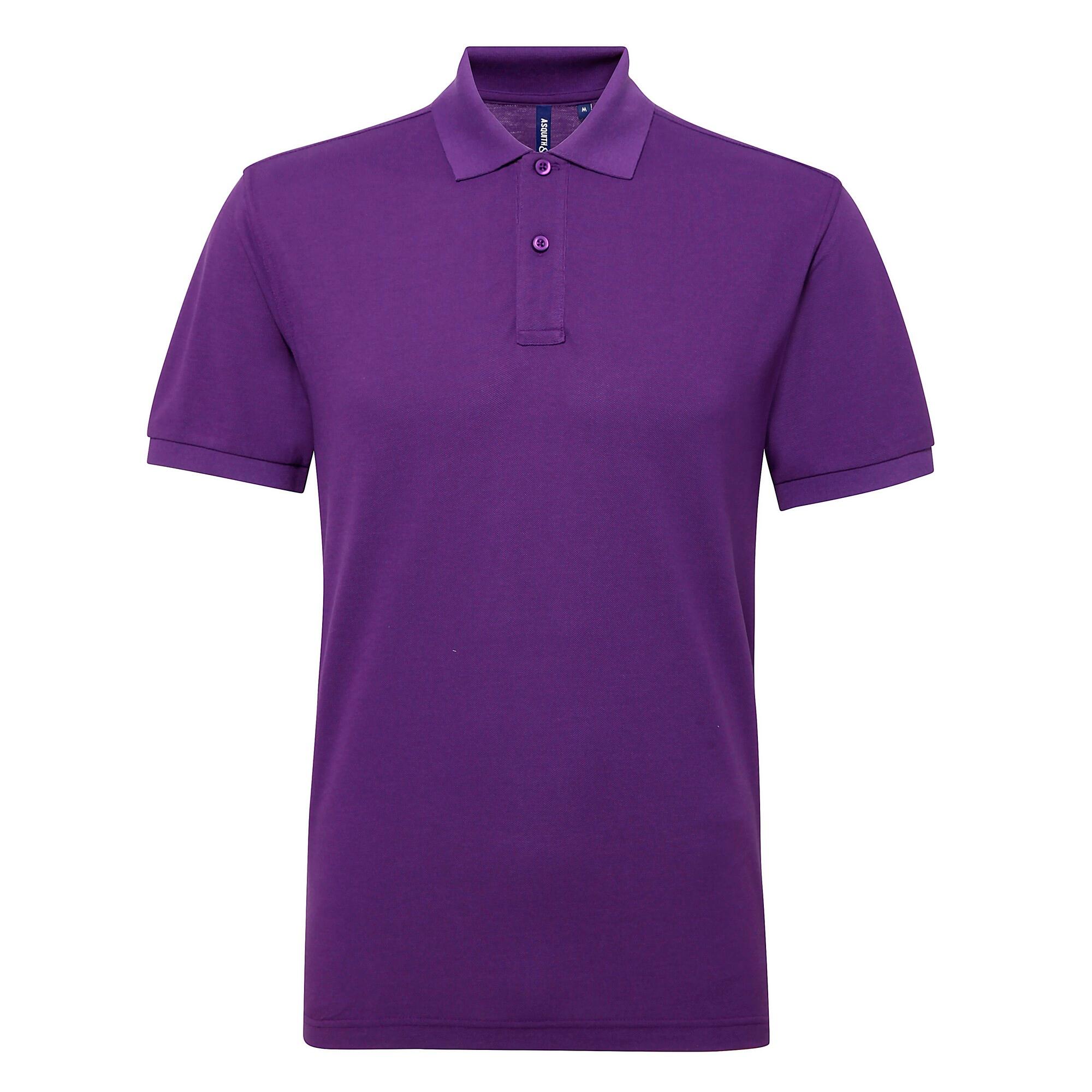 Asquith&Fox Poloshirt Herren Violett 2/2
