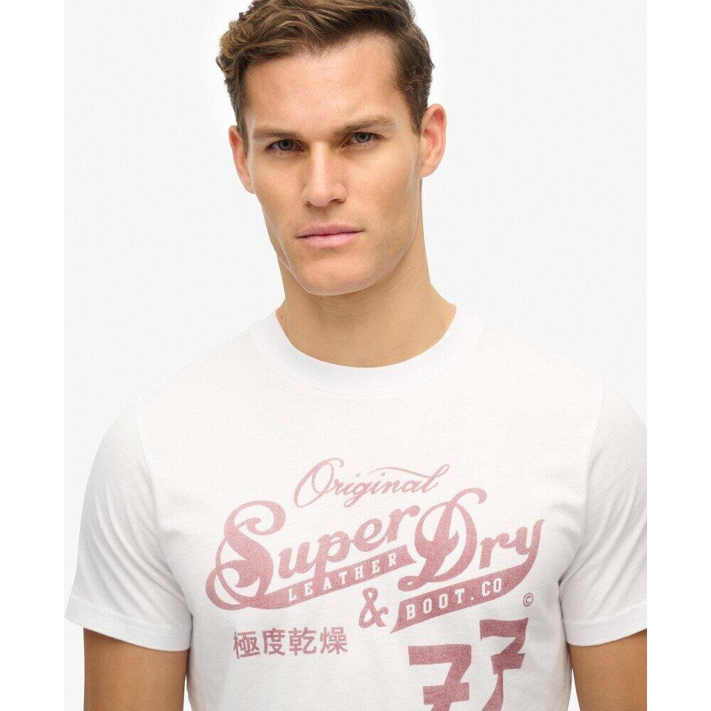 T-shirt Superdry Leather & Boot Co Script 5/6