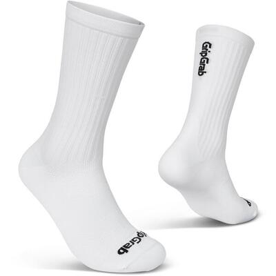 Fietssokken pacr high cut gripgrab zwart - maat m