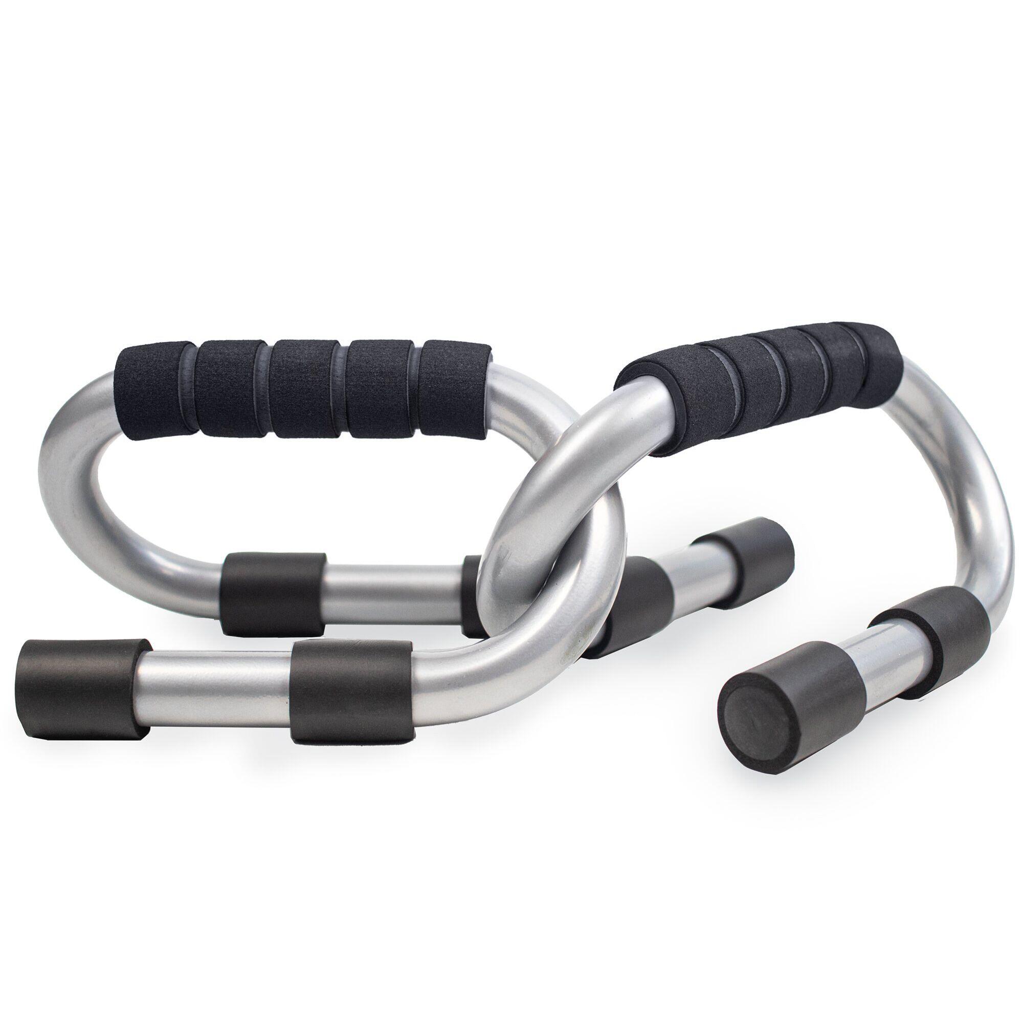 Adults' Home Fitness Push Up Bar - Black 2/2