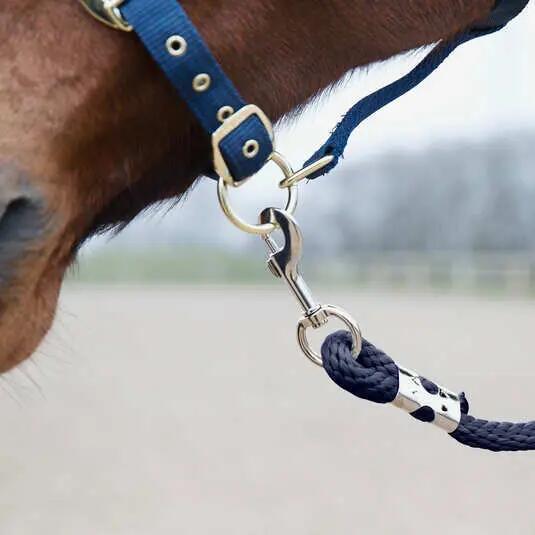 Lanyard with anti-panic carabiner for horses Horze 3/3