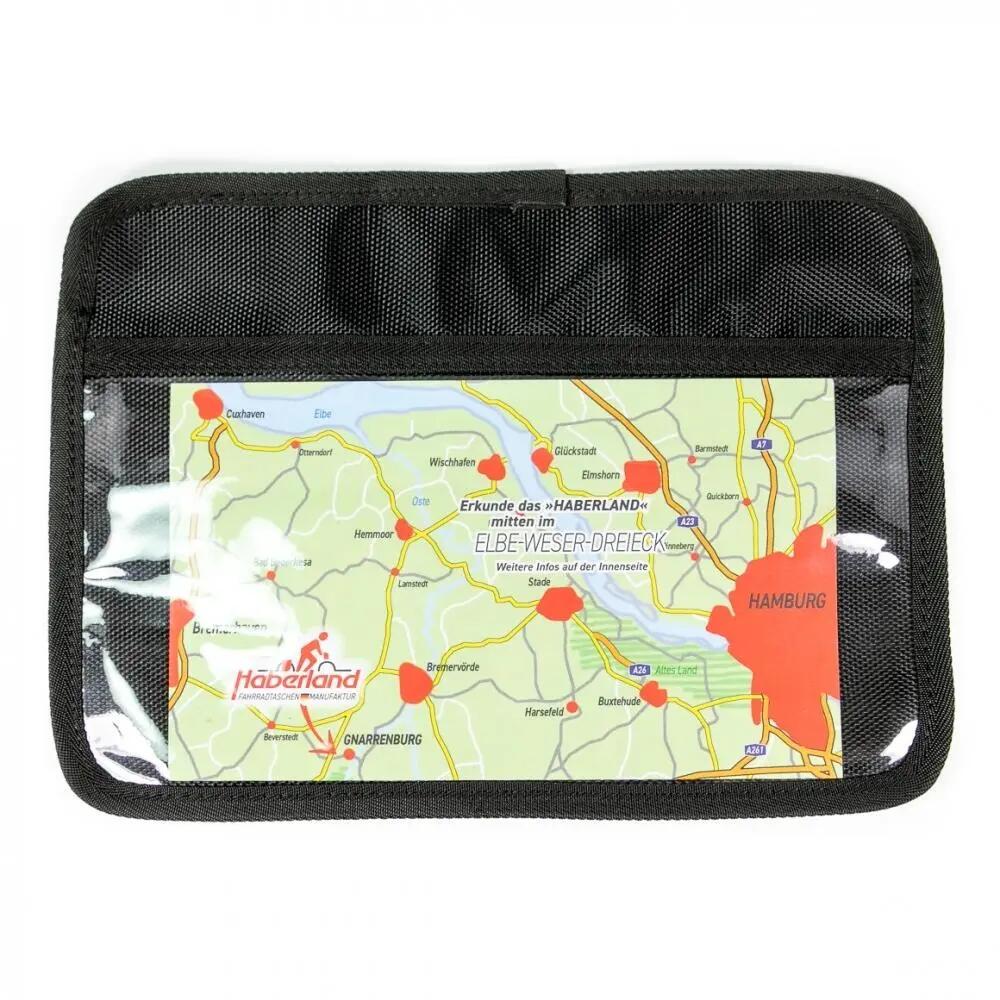 Haberland Kartenfach f. Lenkertaschen schwarz - übersichtliche Navigation am ... 2/3