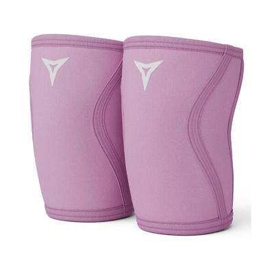 Roze knee sleeves powerlifting – voor fitness & crossfit – knie brace – 7mm
