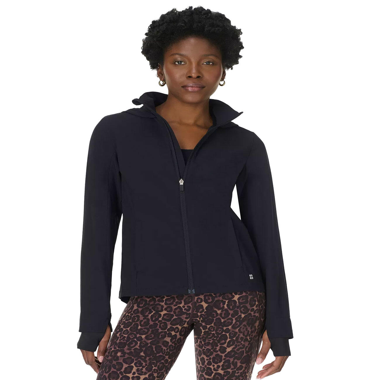 SWEATY BETTY Ultimate Train  Waterbestendige Jas  ZWART M 5/7