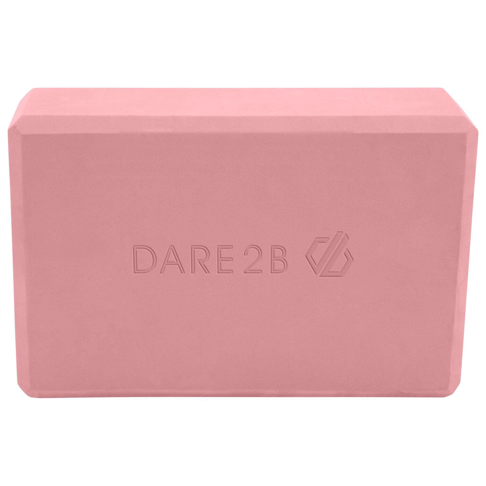 DARE 2B Adults' Yoga Supportive Block - Pale Pink