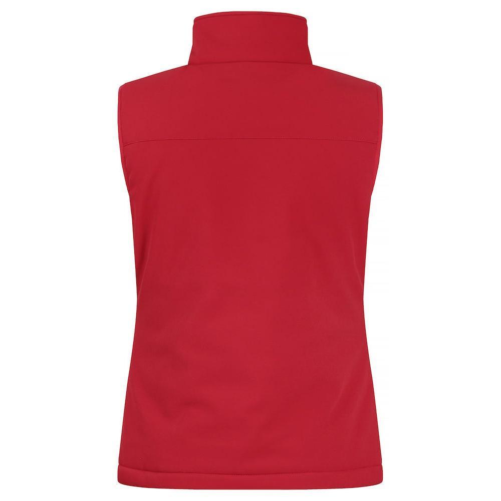 Weste SoftshellPanele für Damen Rot 2/6