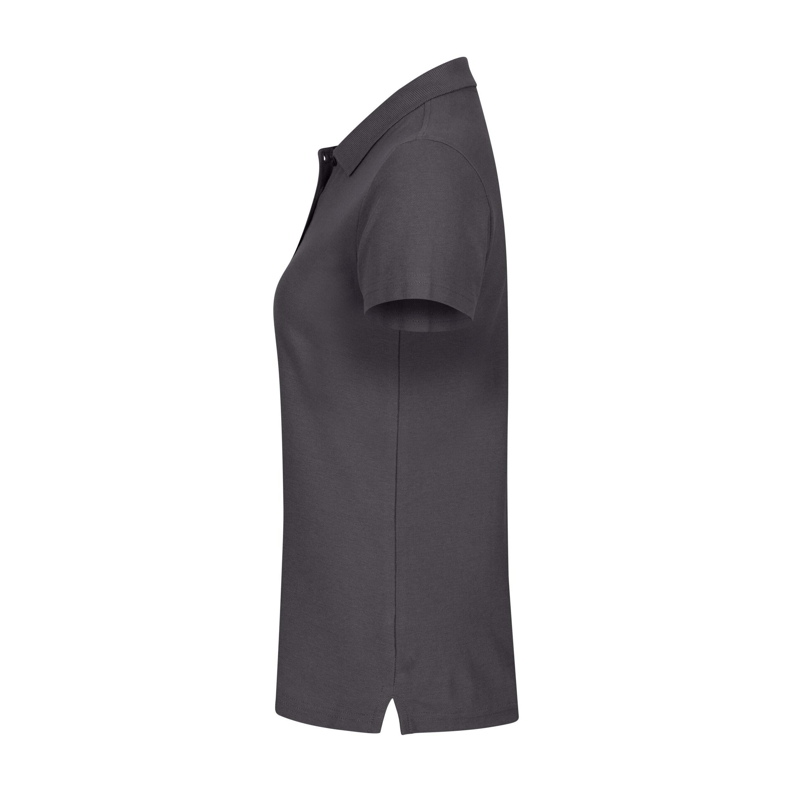 Maglietta Polo Semplice Donna Clique Basic Grigio Metallo 4/5