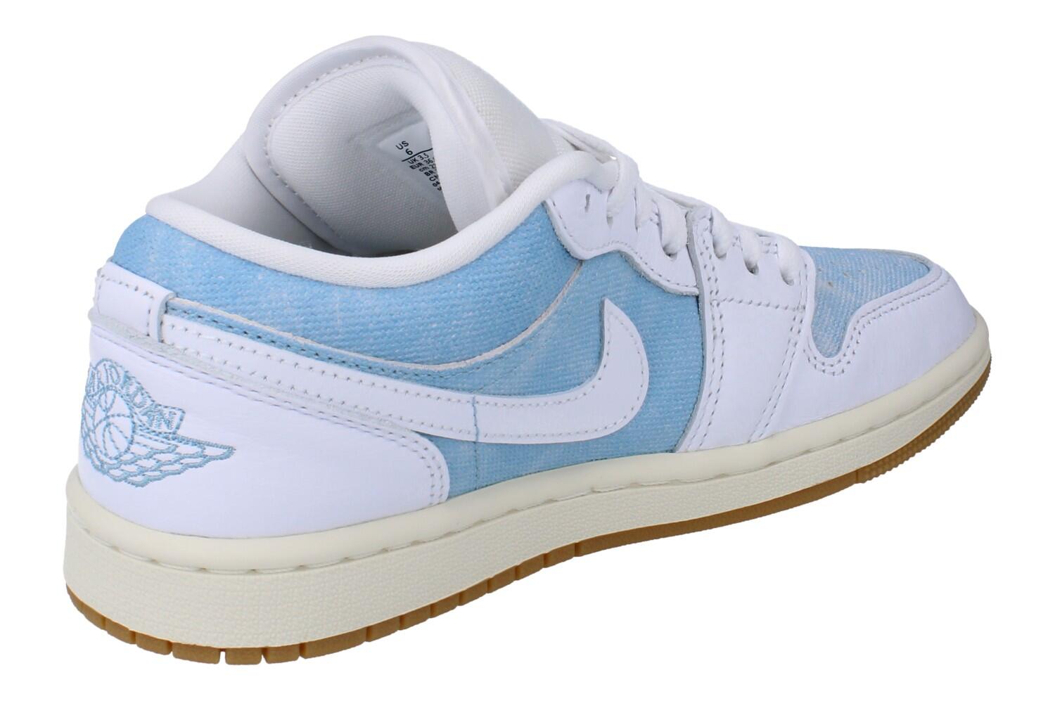 Jordan 1 Low SE Denim Worn Blue (Women's) 3/6