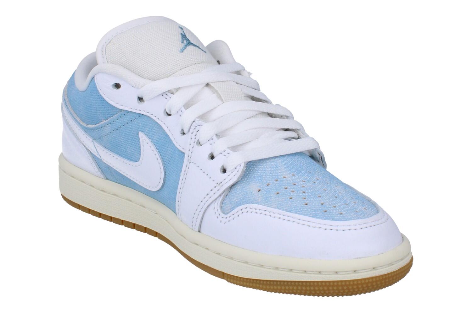 Jordan 1 Low SE Denim Worn Blue (Women's) 4/6