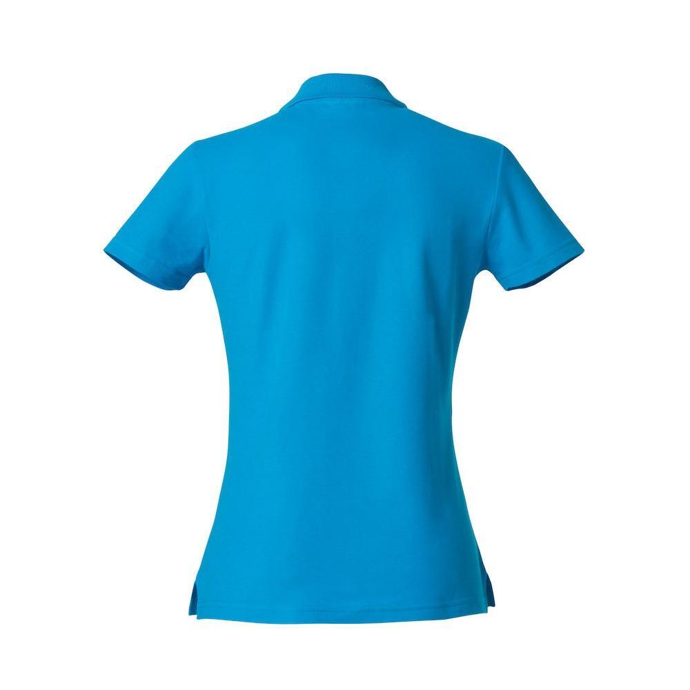 Poloshirt für Damen Türkis 2/4