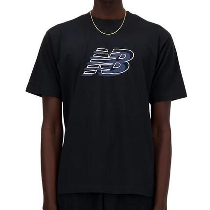 New Balance Herren T-Shirt Schwarz mit Grafik MT41526BK