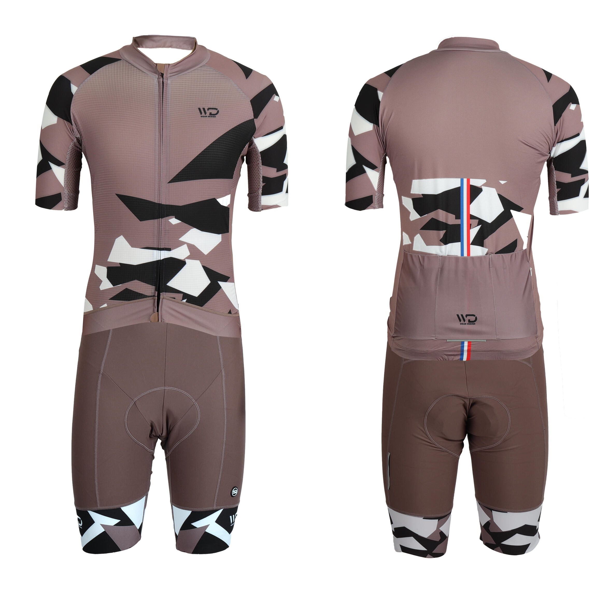 Cuissard vélo CAMO 5D beige 4/7