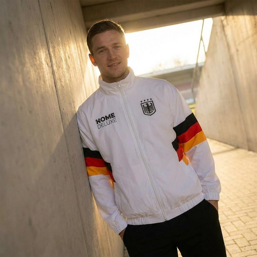 Deutschland Retro Trainingsjacke WM 2026 Fan Artikel M 2/7