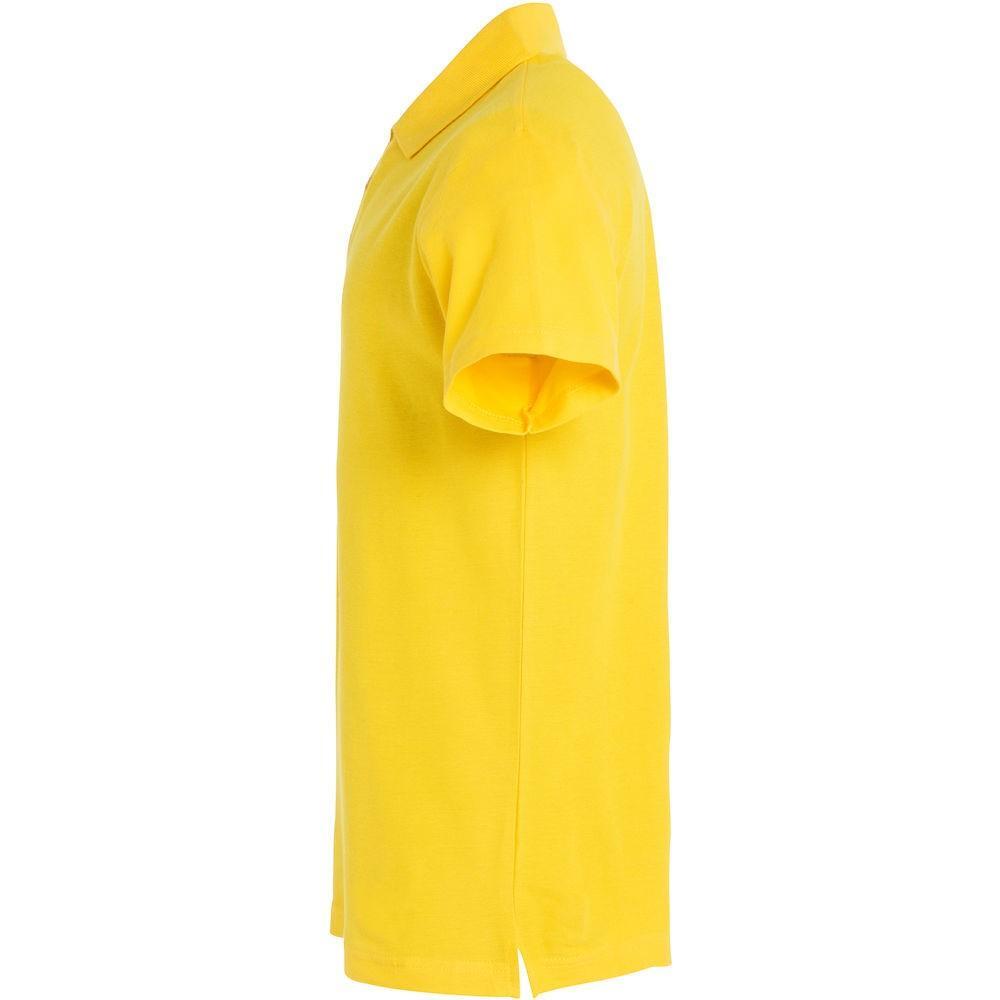 Mens Basic Polo Shirt (Lemon) 3/4