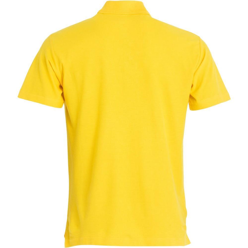 Mens Basic Polo Shirt (Lemon) 2/4