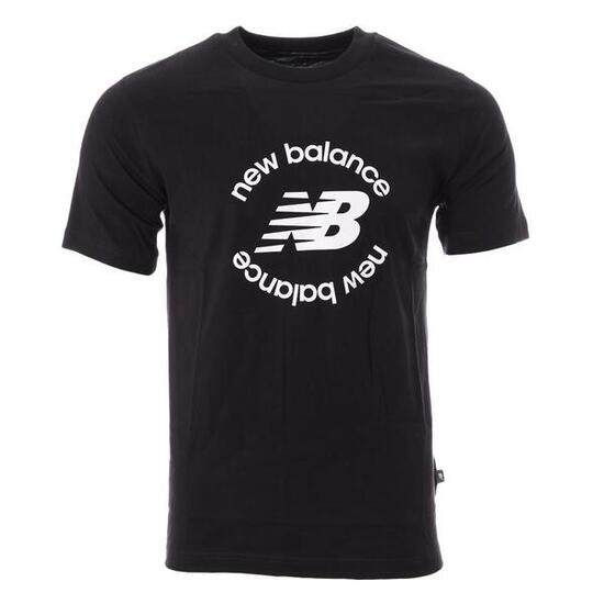 New Balance Sport T-Shirt für Herren Schwarz
