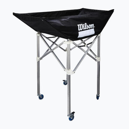 Wózek na piłki do siatkówki Wilson Indoor Stand Up 42" black