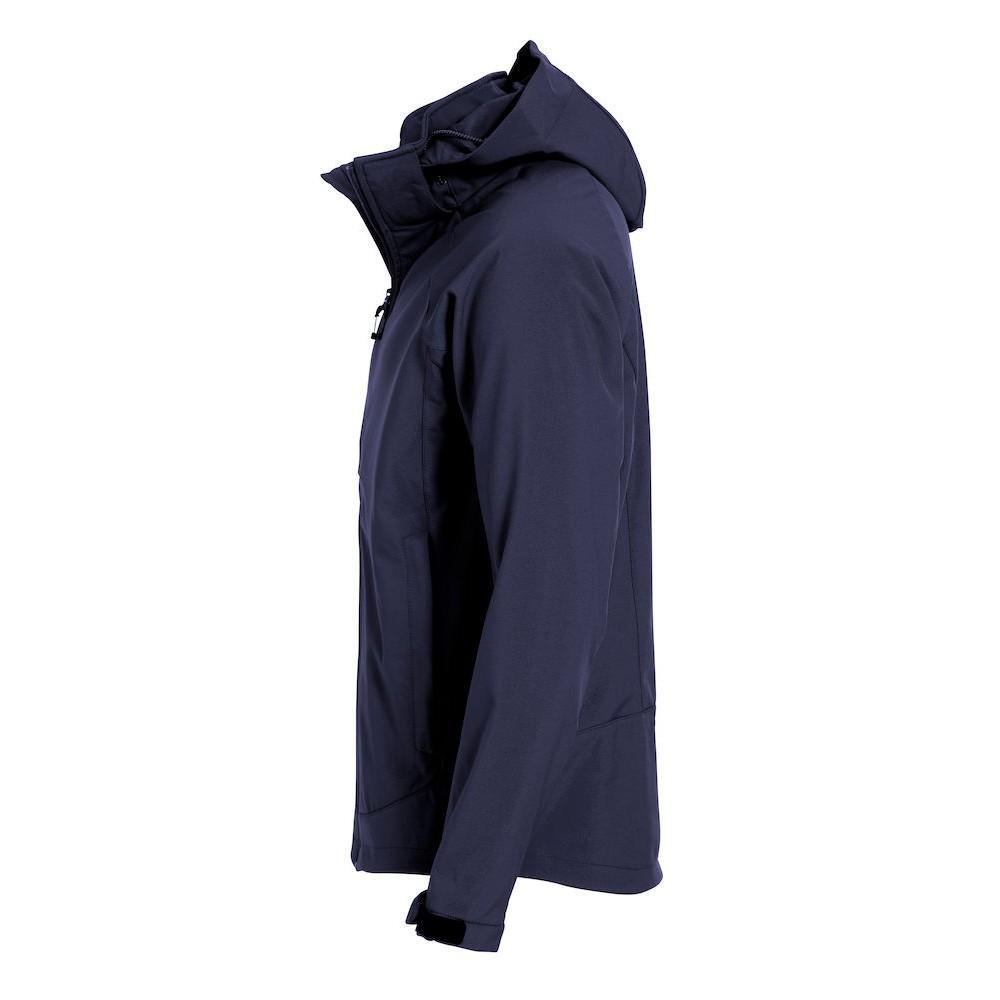 Giacca Soft Shell Uomo Clique Milford Blu Navy Scuro 3/6