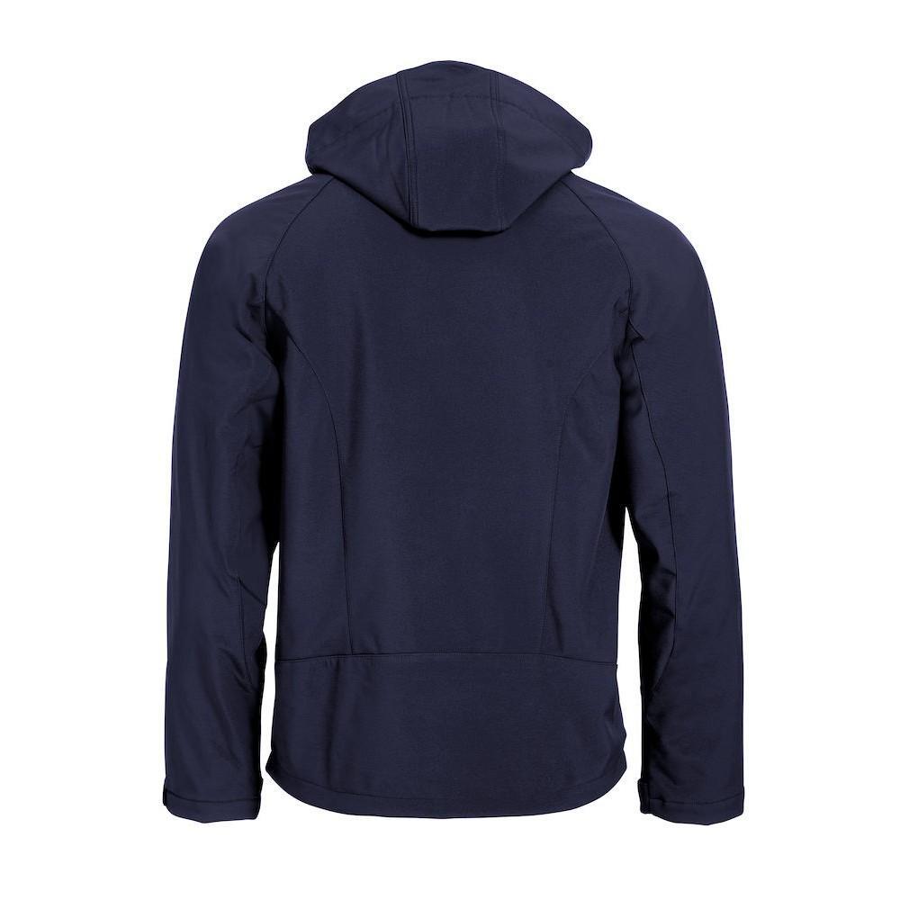 Giacca Soft Shell Uomo Clique Milford Blu Navy Scuro 2/6