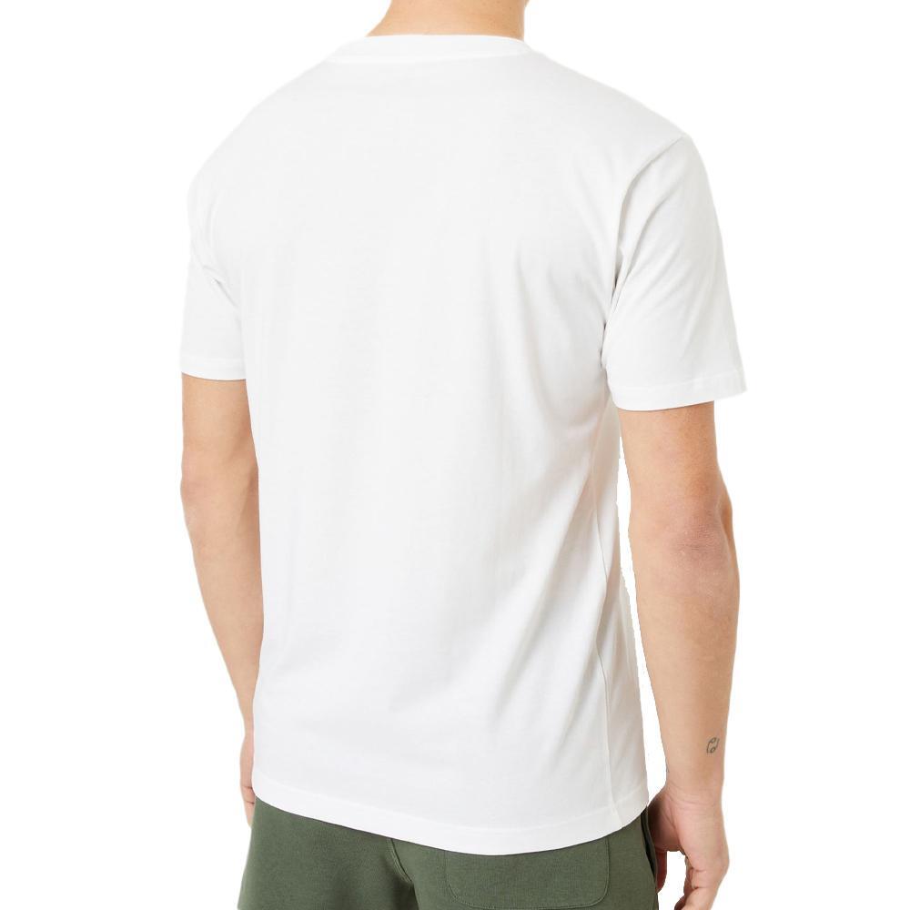 New Balance Stacked Logo T-shirt Wit voor Heren 2/2