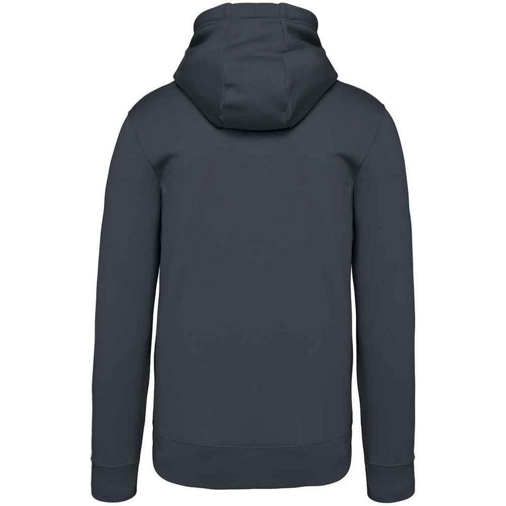 Sweat À Capuche Homme (Gris Foncé) 2/3